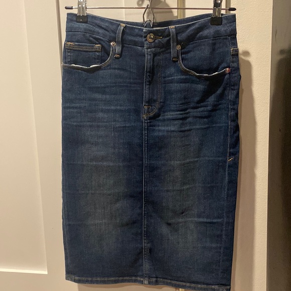 Good American denim pencil skirt - Picture 1 of 4